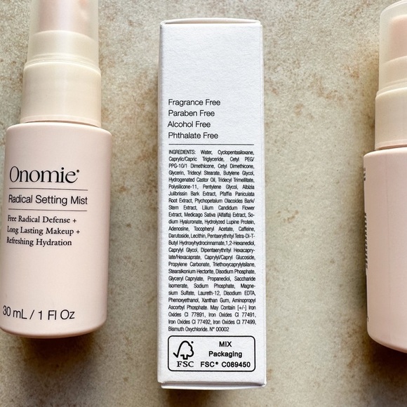 Onomie Radical Setting Mist & Bright Concealing‎ Elixir - Picture 3 of 3